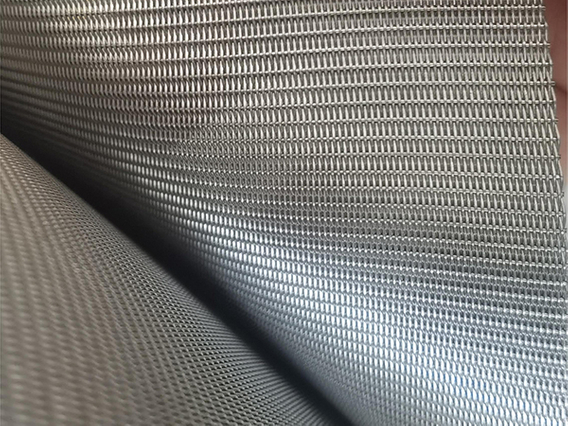 Сетка голландского переплетения из нержавеющей стали