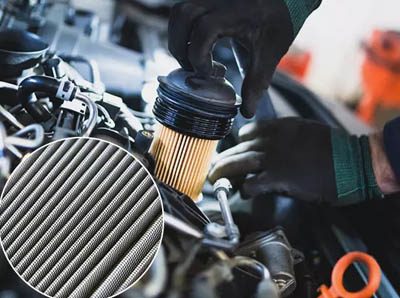 Гидравлический и воздушный фильтр